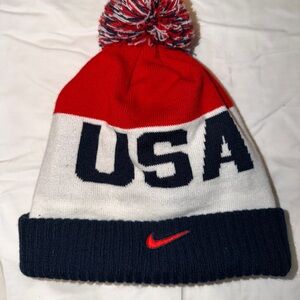Nike USA Beanie - Red, White, Navy